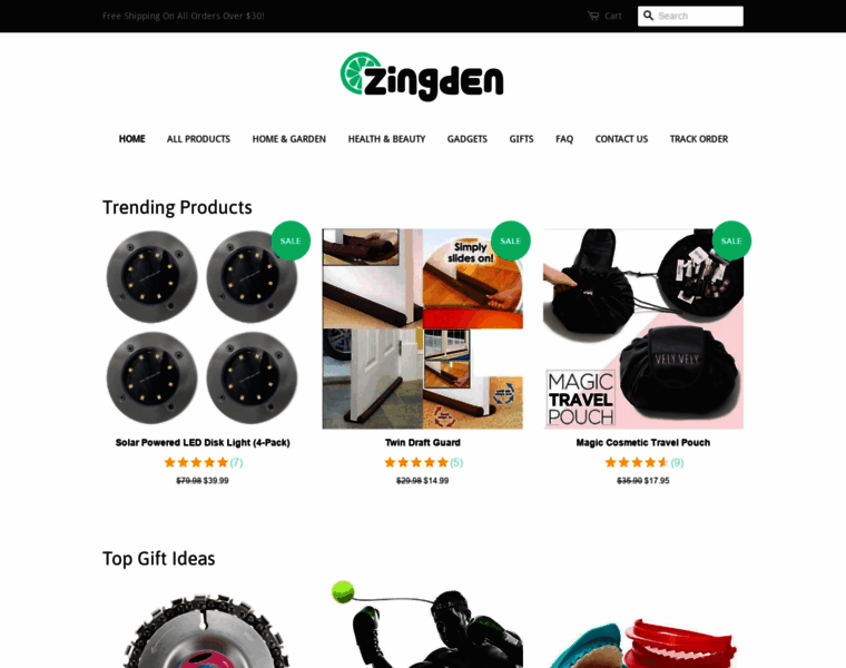 Zingden.com thumbnail