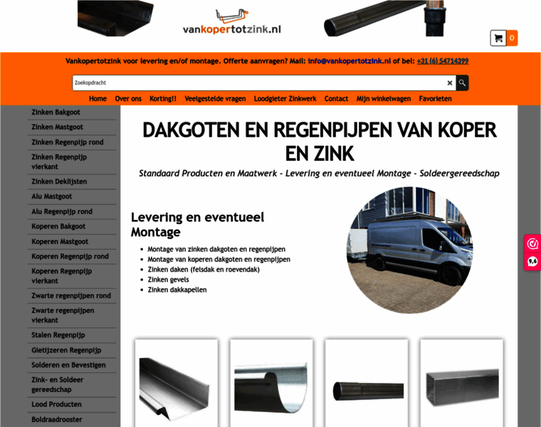 Zinkproducten.nl thumbnail