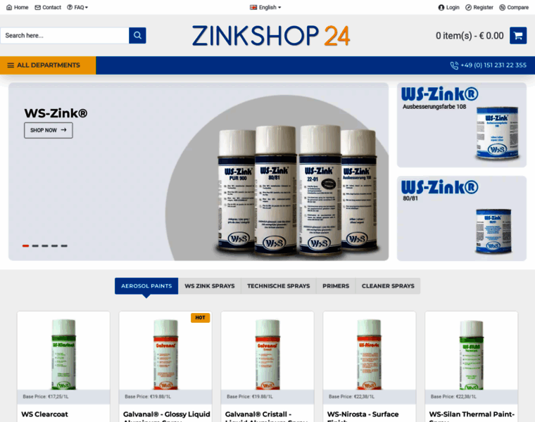Zinkshop24.de thumbnail
