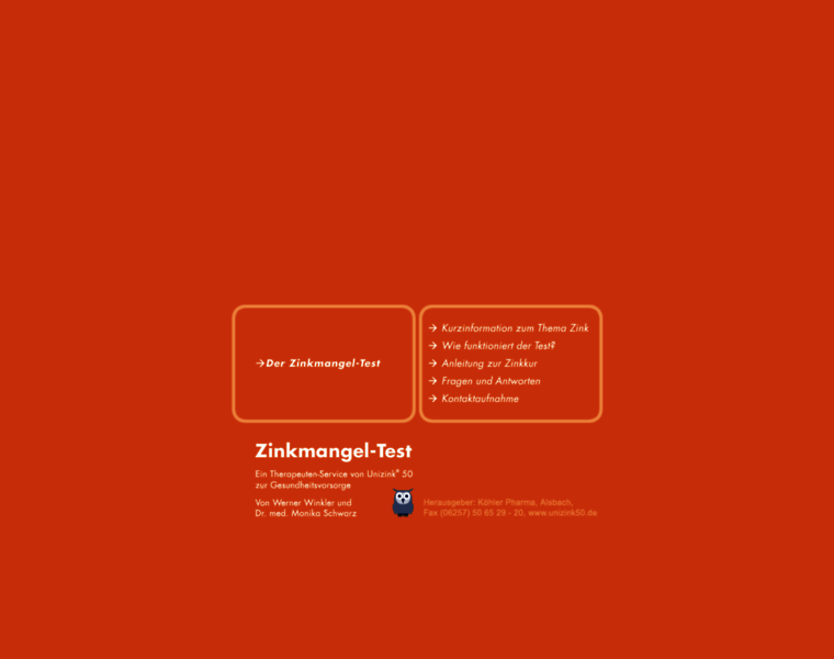 Zinktest.de thumbnail