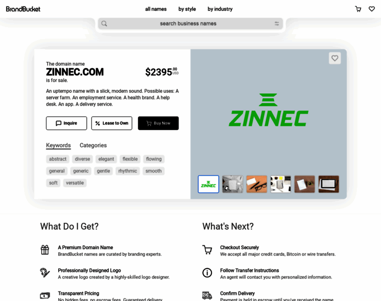 Zinnec.com thumbnail