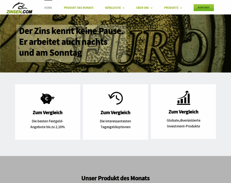 Zinsen.com thumbnail Zinsen.com thumbnail