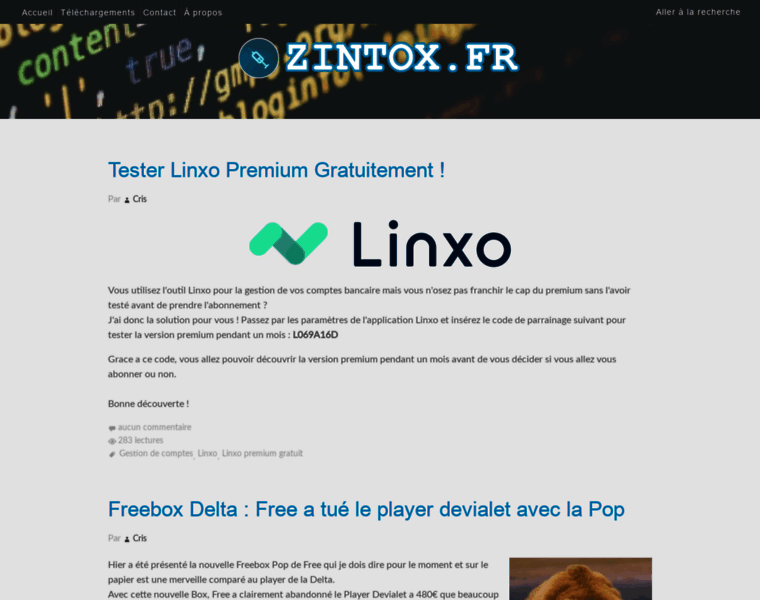 Zintox.fr thumbnail