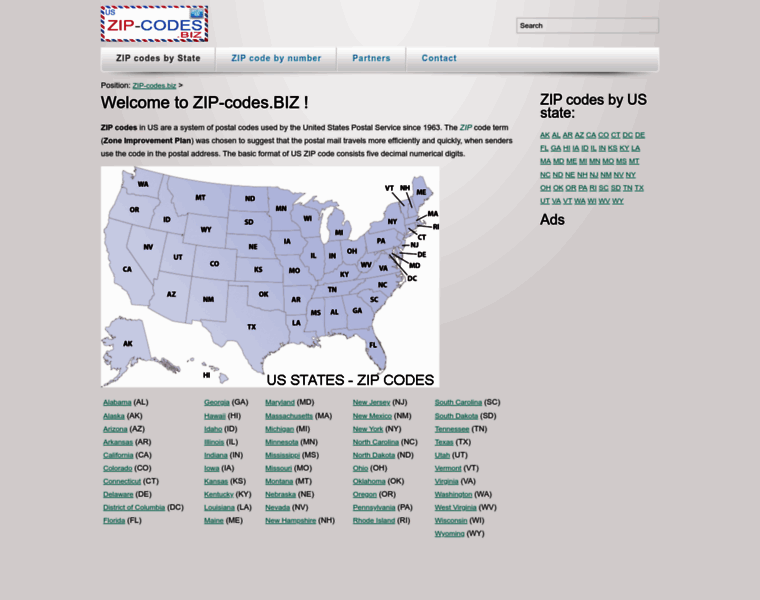 Zip-codes.biz thumbnail Zip-codes.biz thumbnail