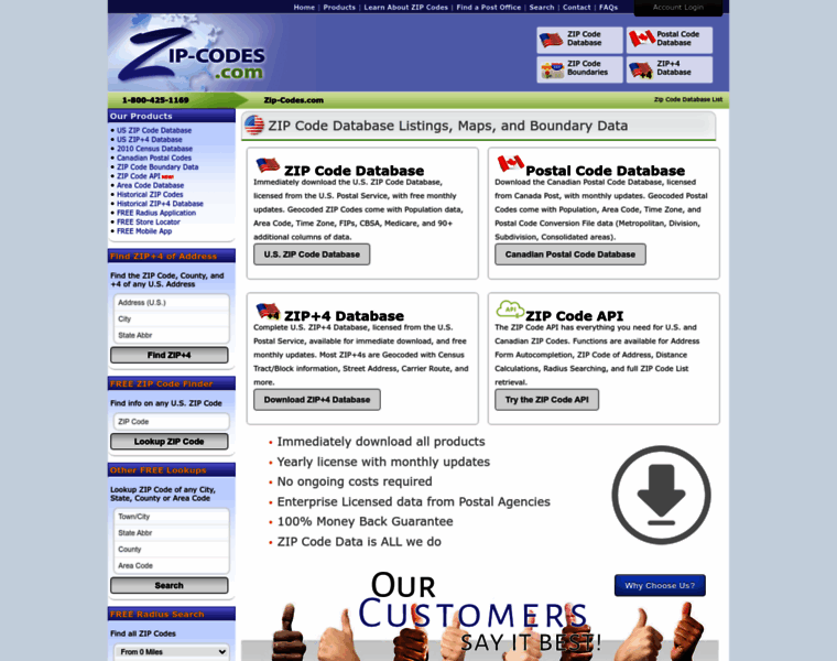 Zip-codes.com thumbnail