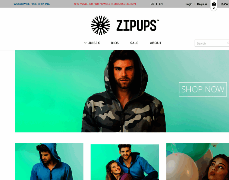 Zip-ups.com thumbnail