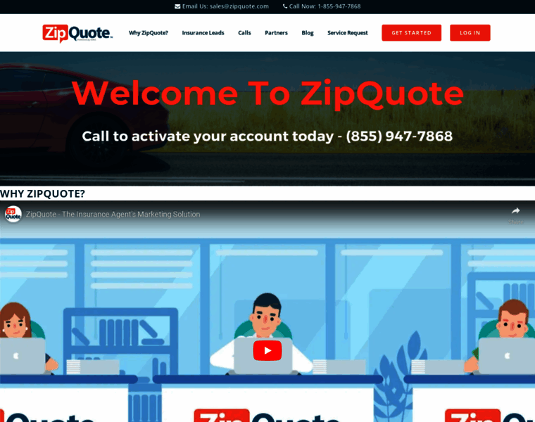 Zipquote.com thumbnail