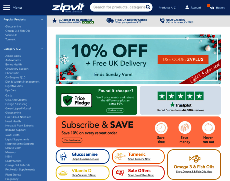 Zipvit.co.uk thumbnail