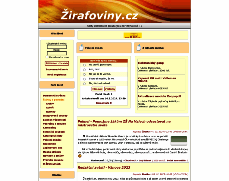 Zirafoviny.cz thumbnail