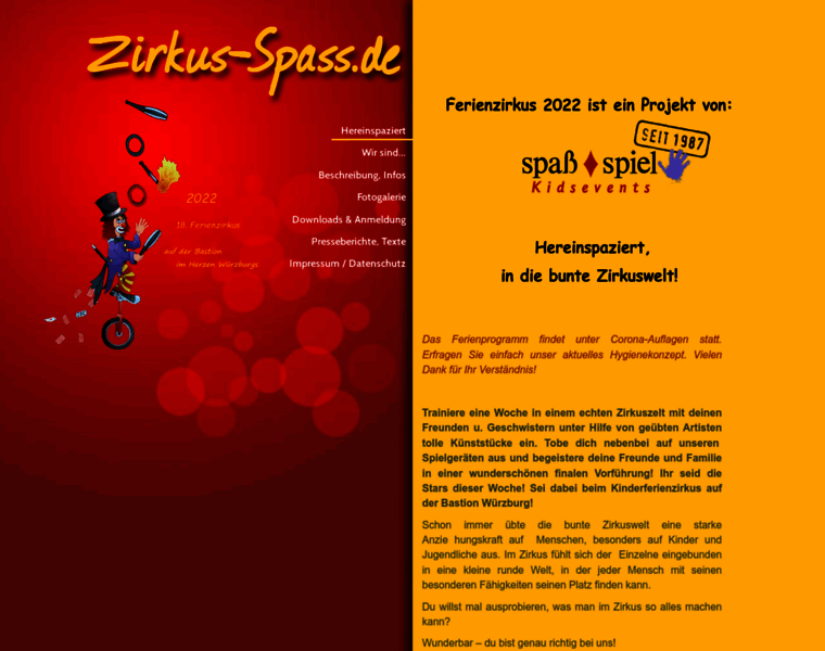 Zirkus-spass.de thumbnail