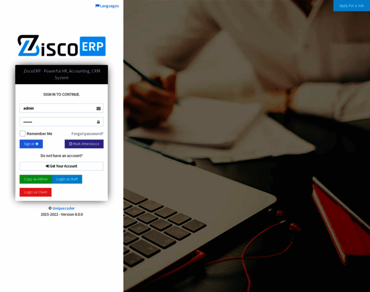 Ziscoerp.com thumbnail