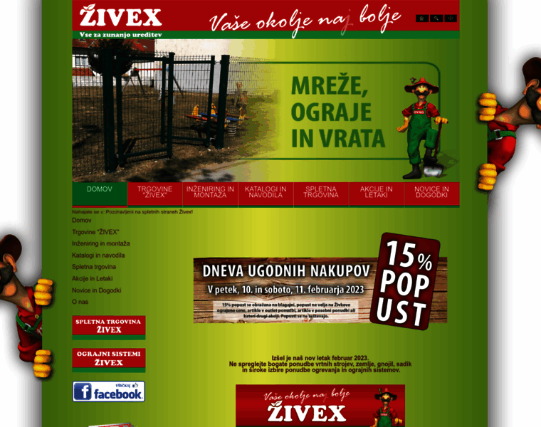 Zivex.si thumbnail