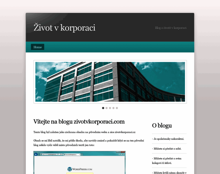 Zivotvkorporaci.cz thumbnail