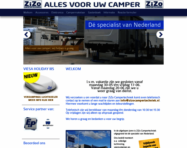 Zizocampertechniek.nl thumbnail