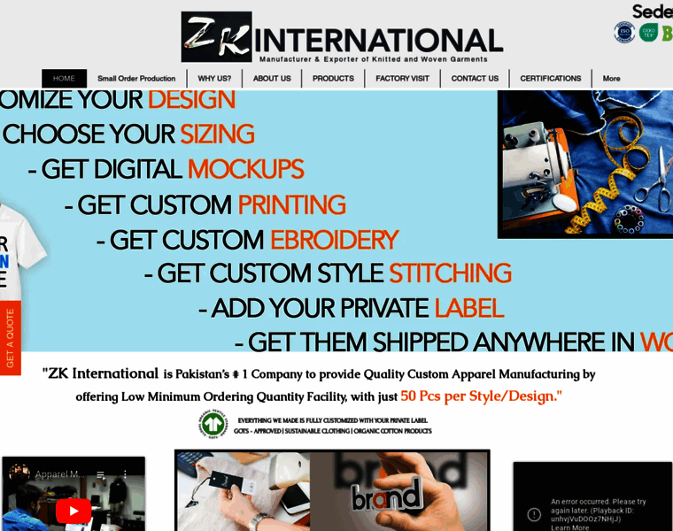 Zk-international.com thumbnail