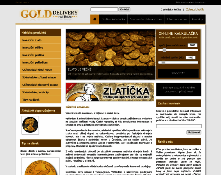 Zlatogold.cz thumbnail