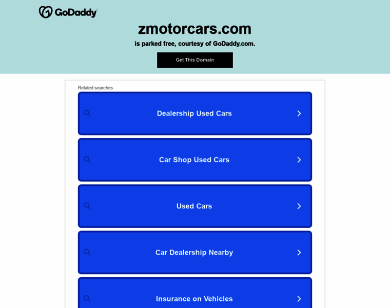 Zmotorcars.com thumbnail