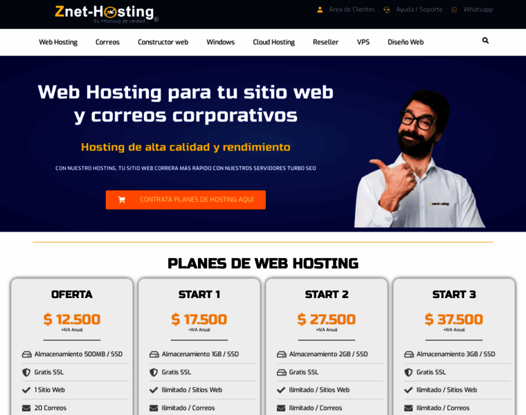 Znet-hosting.cl thumbnail