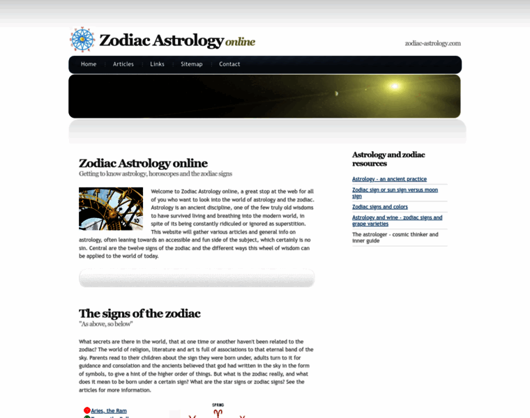 Zodiac-astrology.com thumbnail