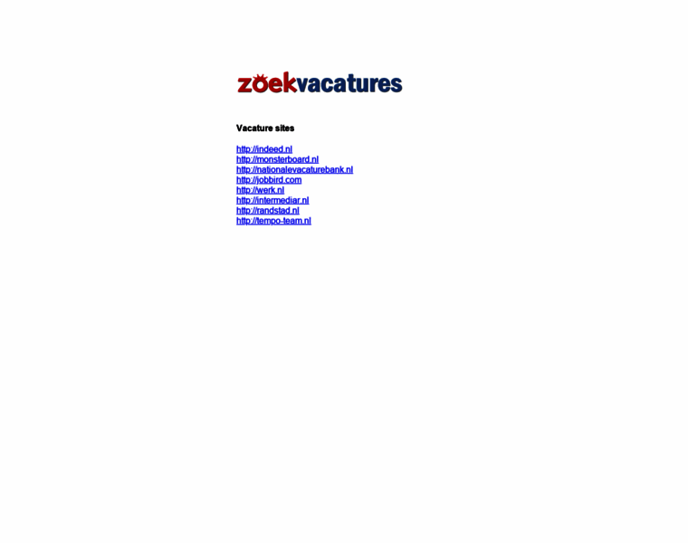 Zoekvacatures.nl thumbnail