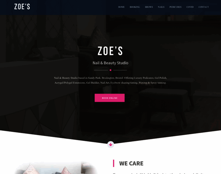 Zoes-nails.co.uk thumbnail