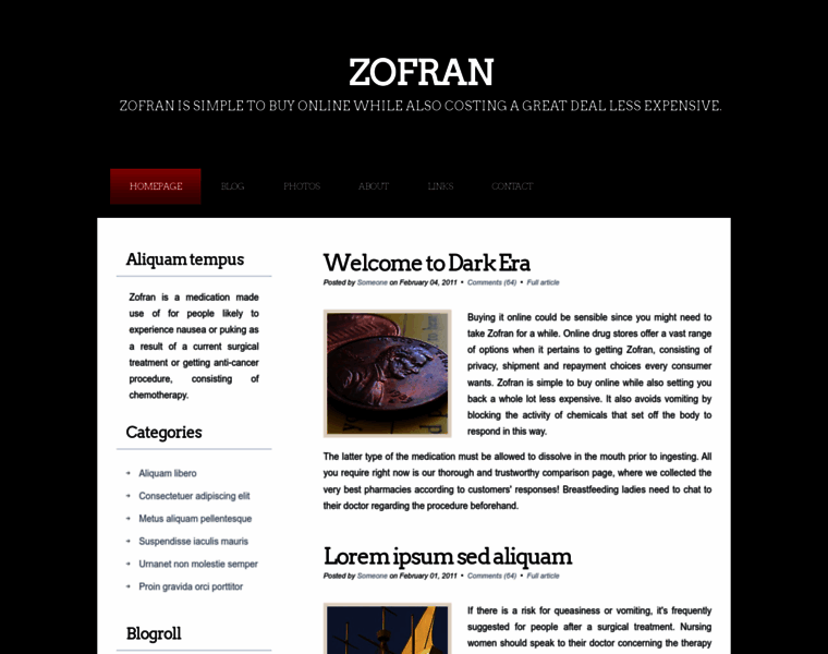 Zofrantabs.com thumbnail