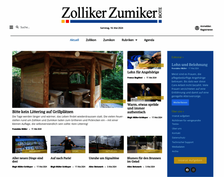 Zolliker-zumiker.ch thumbnail
