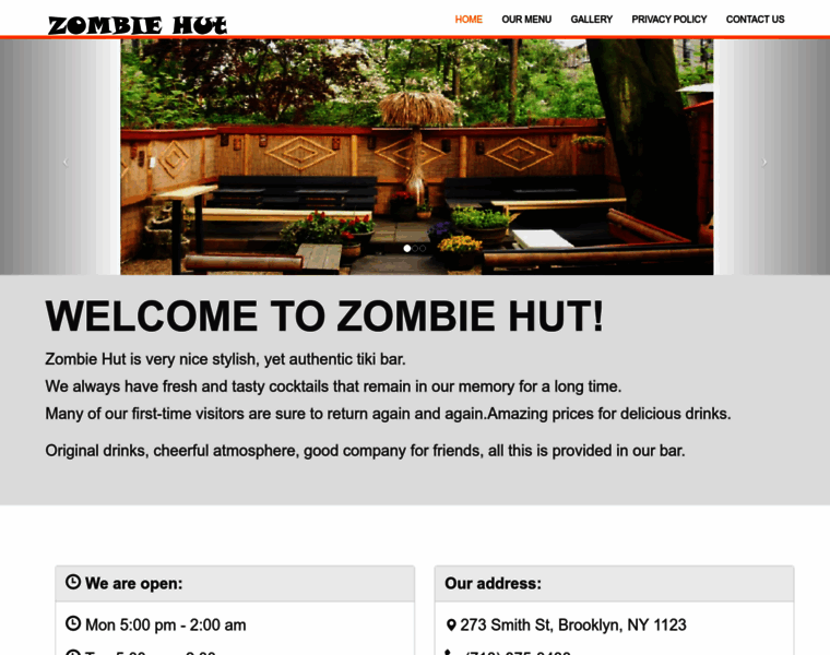 Zombie-hut.com thumbnail
