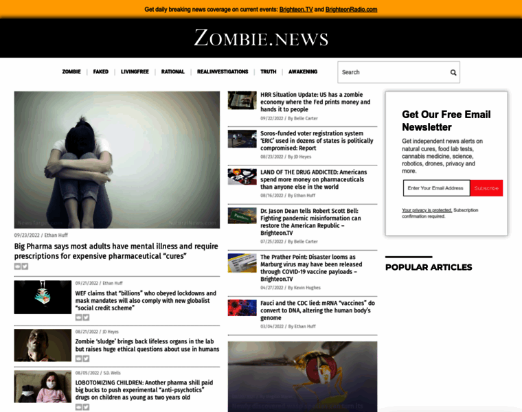 Zombie.news thumbnail