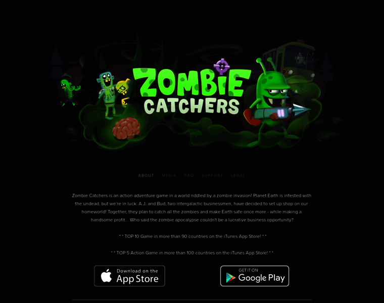 Zombiecatchers.com thumbnail