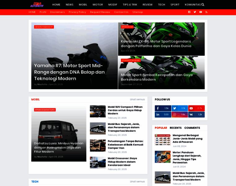 Zonaautomotif.com thumbnail