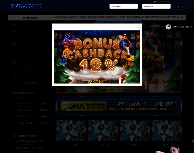 Zonatoto.xyz thumbnail