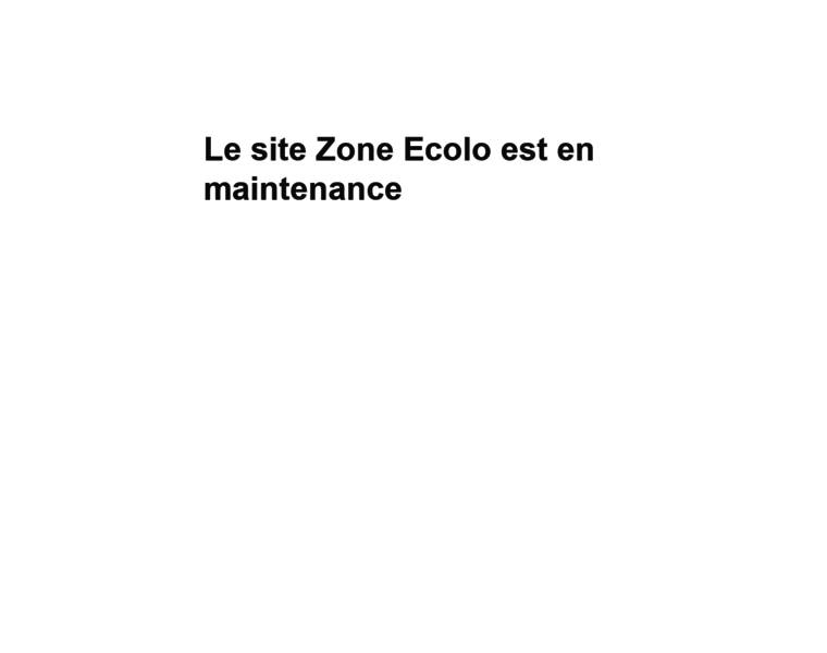 Zone-ecolo.com thumbnail