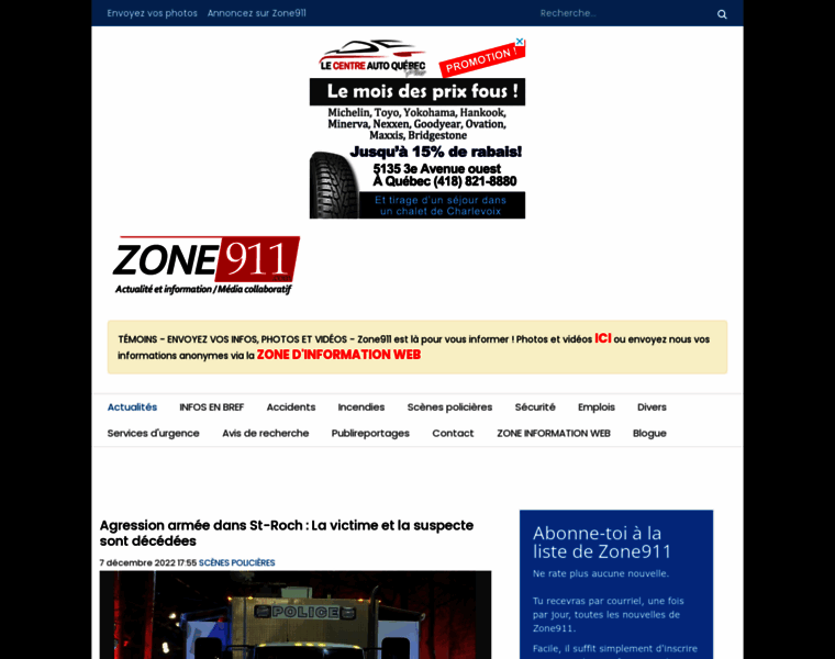 Zone911.com thumbnail