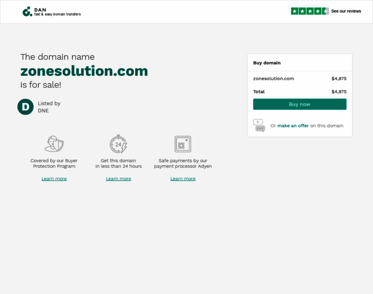 Zonesolution.com thumbnail