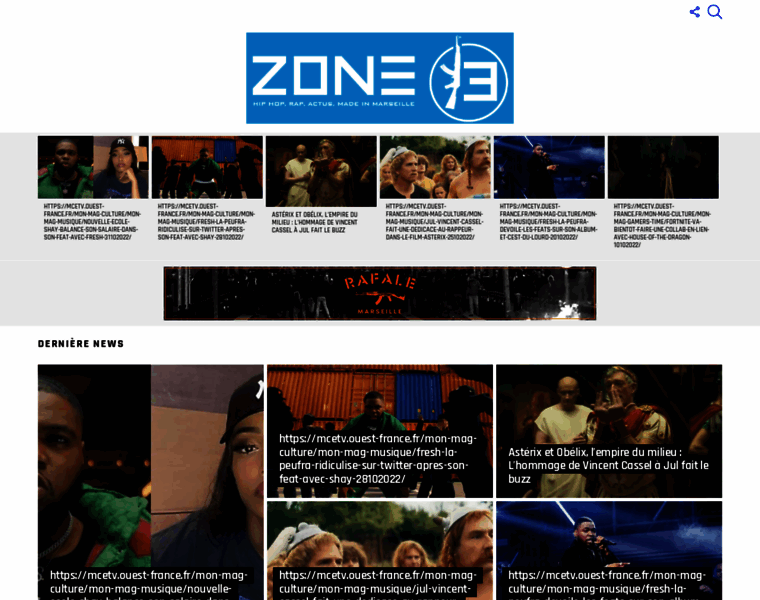 Zonetreize.fr thumbnail