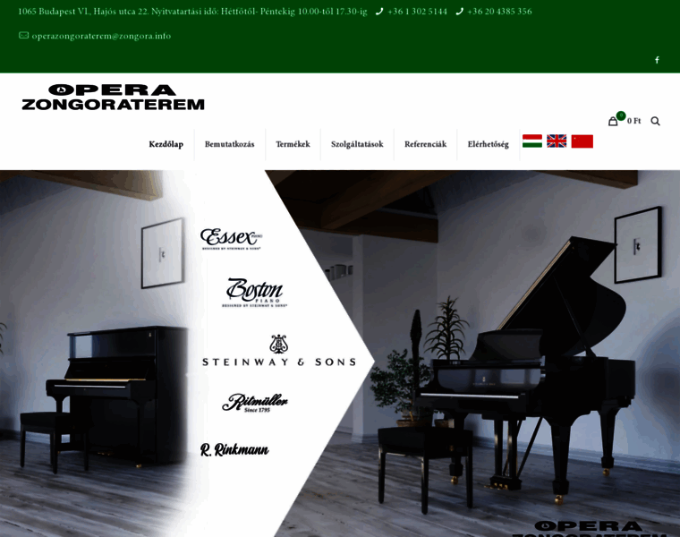Zongora.info thumbnail