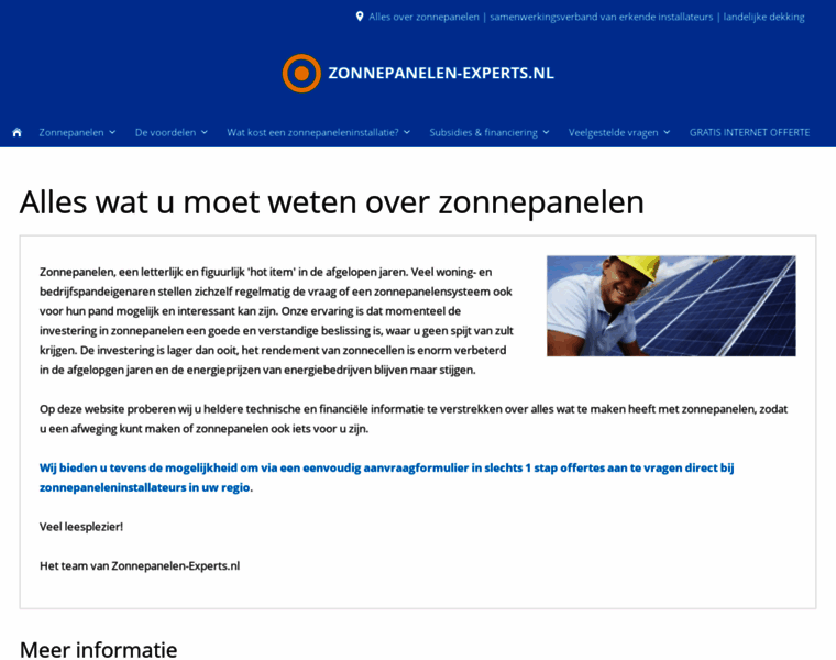 Zonnepanelen-experts.nl thumbnail