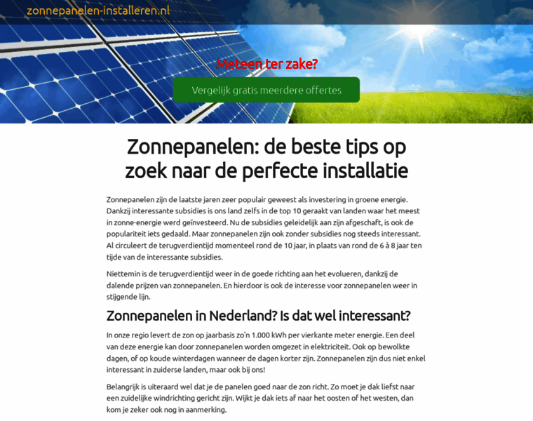 Zonnepanelen-installeren.nl thumbnail