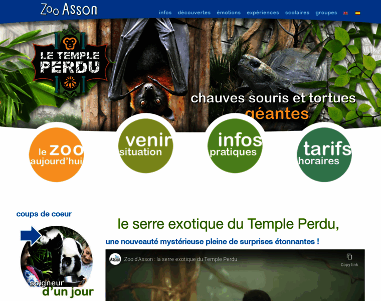 Zoo-asson.org thumbnail
