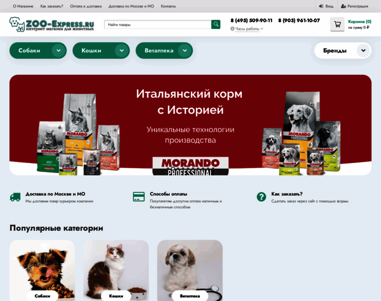 Zoo-express.ru thumbnail