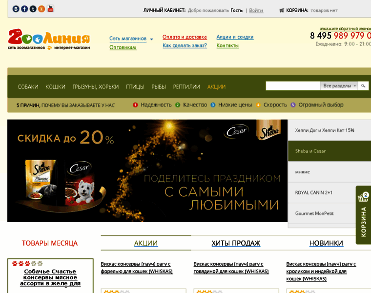 Zoo-line.ru thumbnail