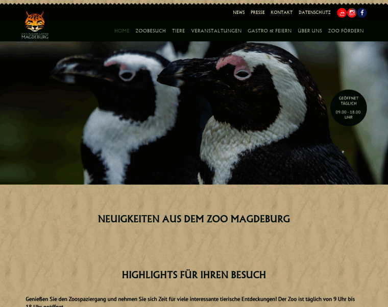 Zoo-magdeburg.de thumbnail