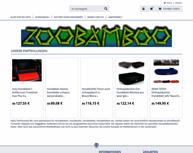 Zoobamboo.de thumbnail