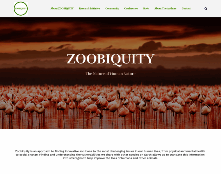 Zoobiquity.com thumbnail