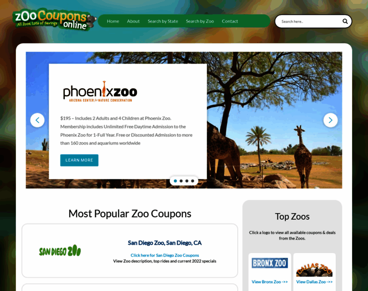 Zoocouponsonline.com thumbnail