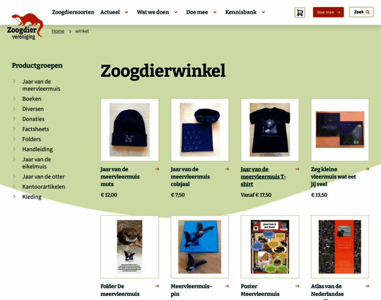 Zoogdierwinkel.nl thumbnail