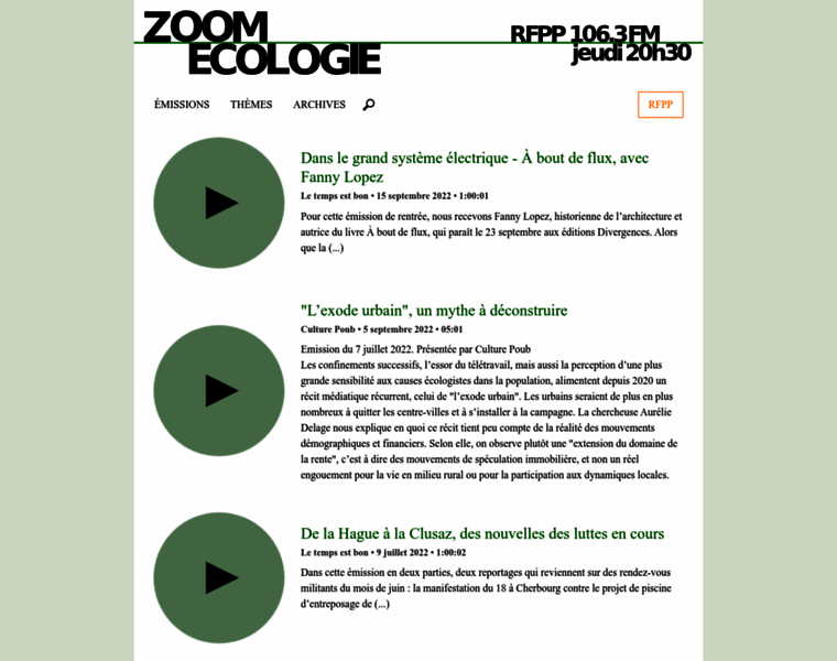 Zoom-ecologie.net thumbnail