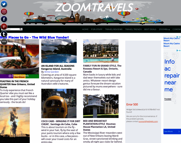 Zoom-travels.com thumbnail