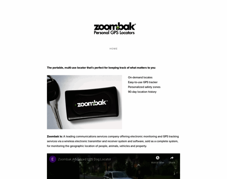 Zoombak.com thumbnail